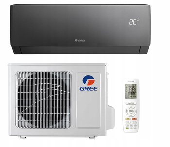 Klimatyzator ścienny Gree Pular PRO DARK GWH09AGCXB-K6DNA4F 2,7kW